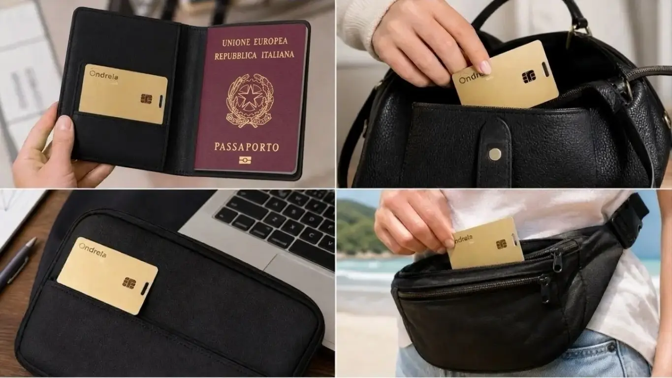 Localizzatore con bagaglio